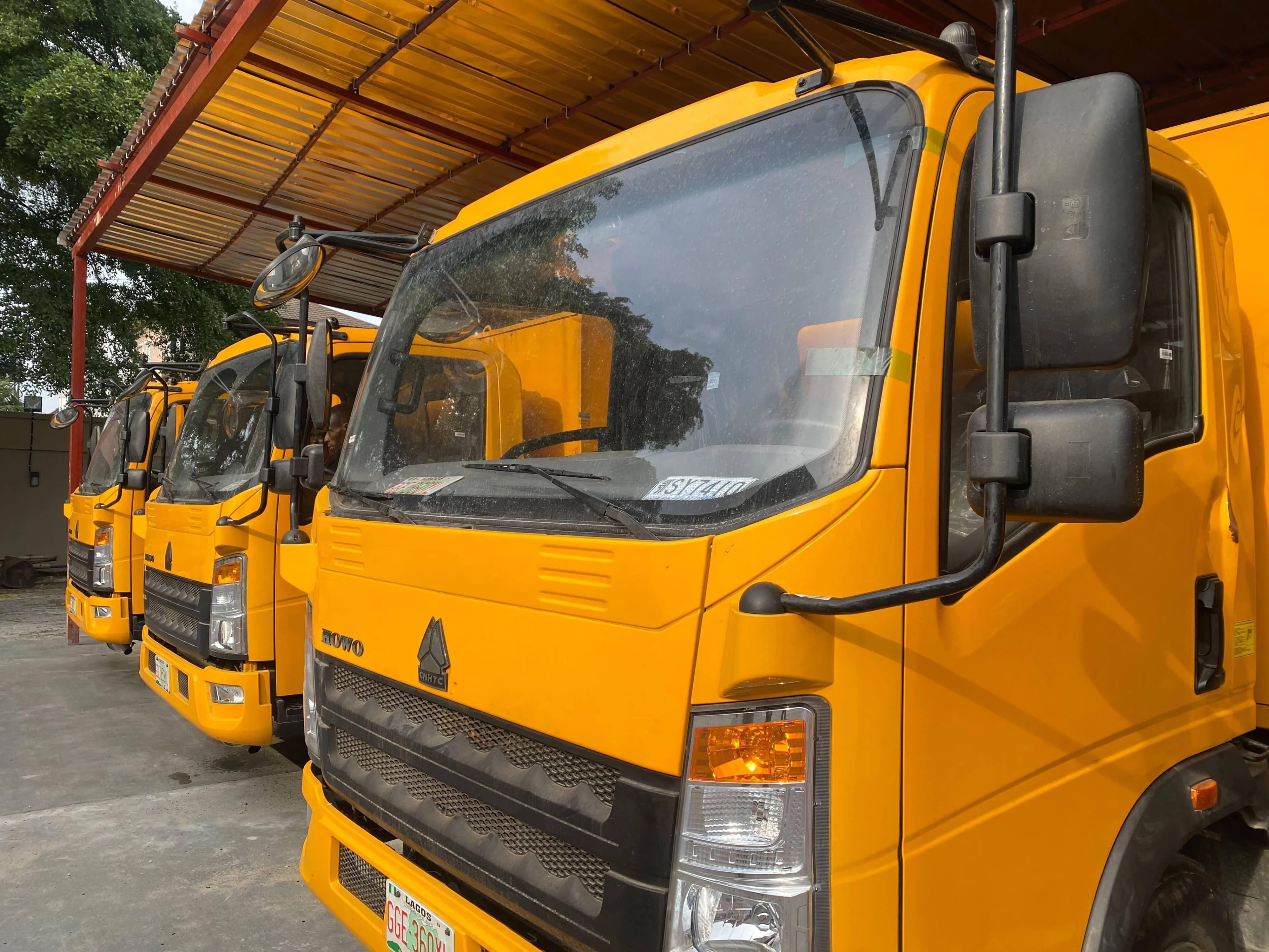 ResQ-X trucks on the road